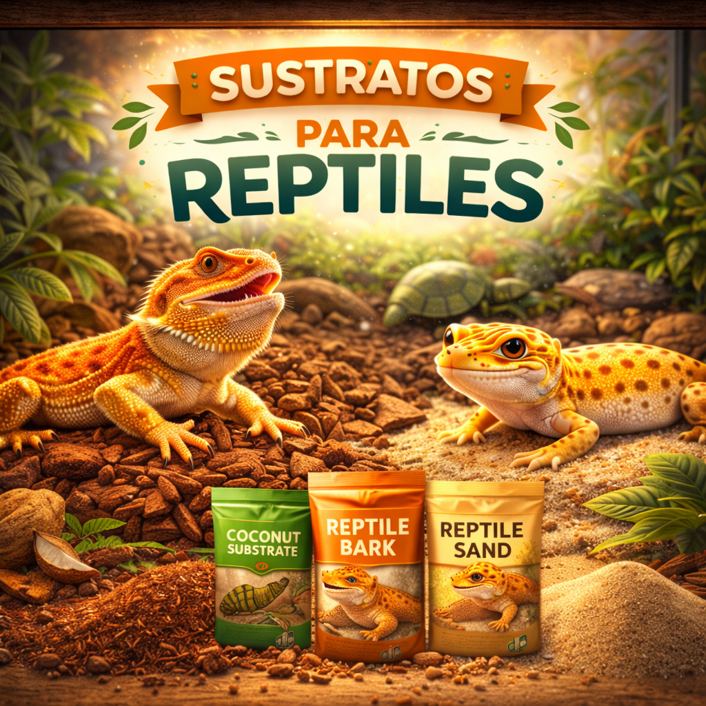 Sustratos para Reptiles