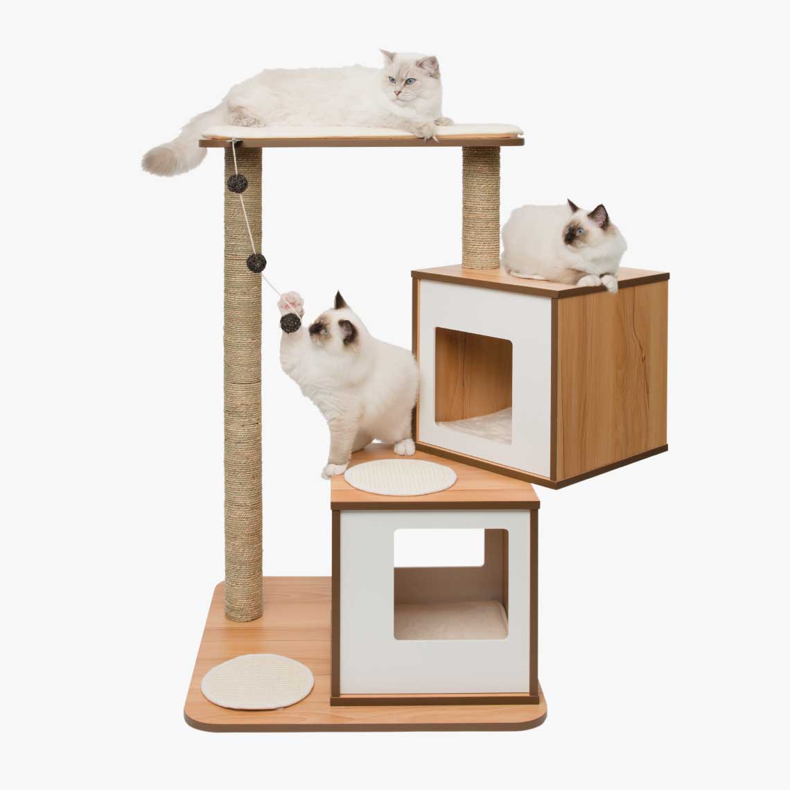 Árbol rascador para gatos Catit Vesper Doble