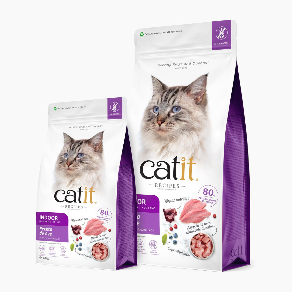 Pienso para gatos Catit Recipes - Receta de Aves para ESTERILIZADO