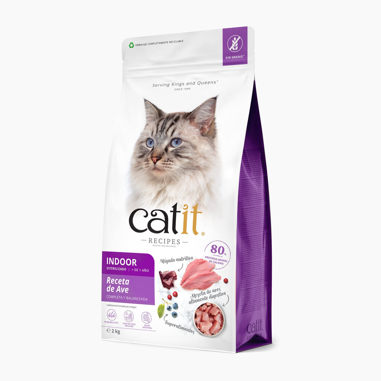 Pienso para gatos Catit Recipes - Receta de Aves para ESTERILIZADO