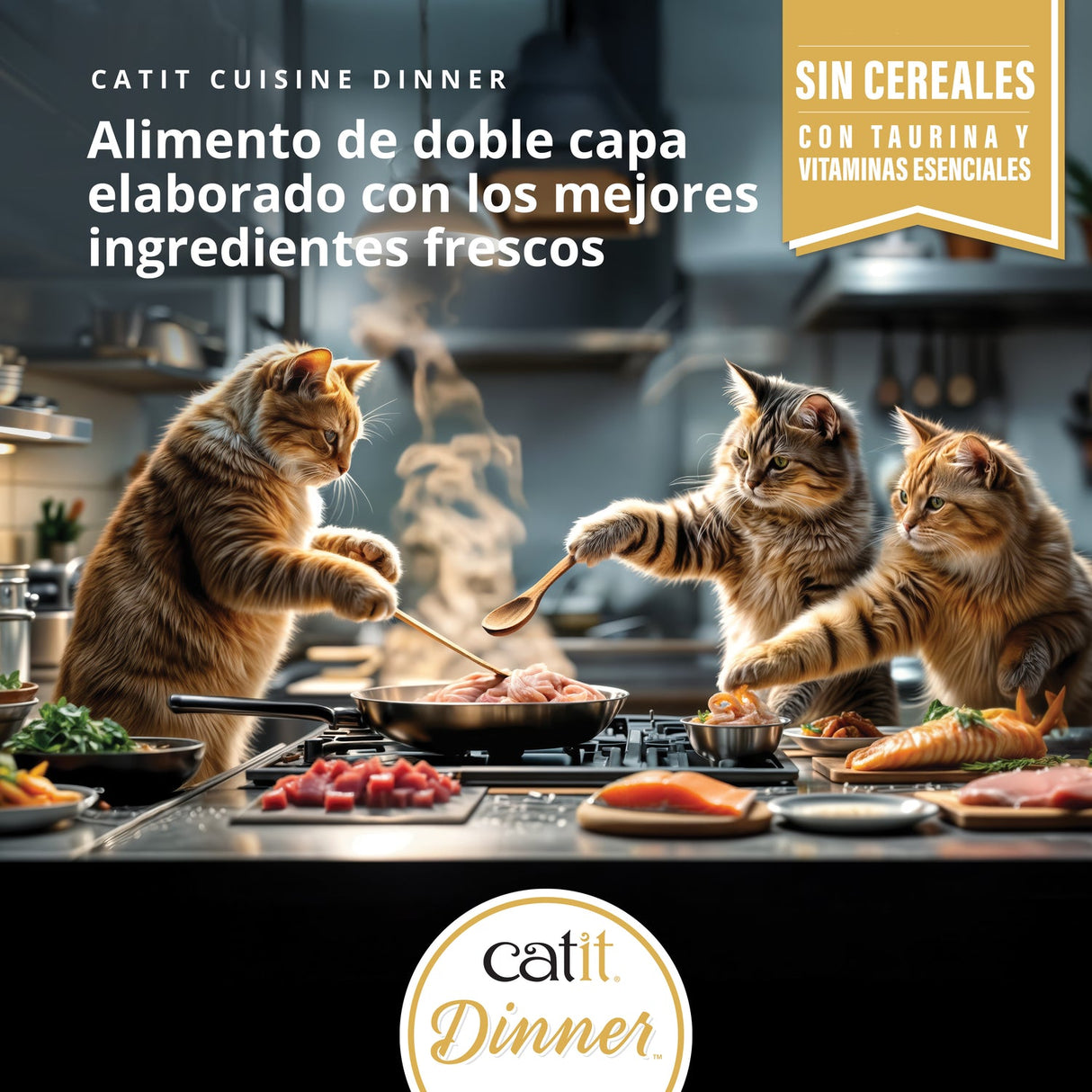 Catit Cuisine Dinner de Pollo