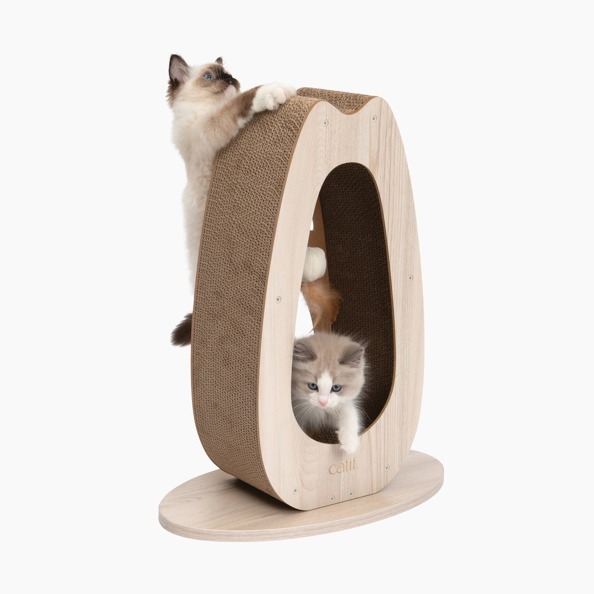 Rascadores de cartón para gatos Catit PIXI