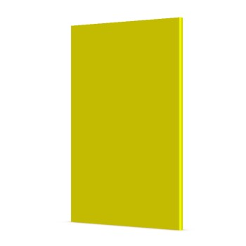 Puerta 4545 Lacada Amarillo Brillante Pantone 123