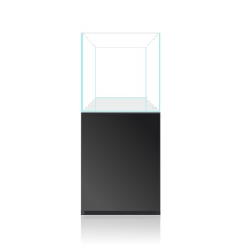 Mueble Gran Cubic Stand 6262 en negro