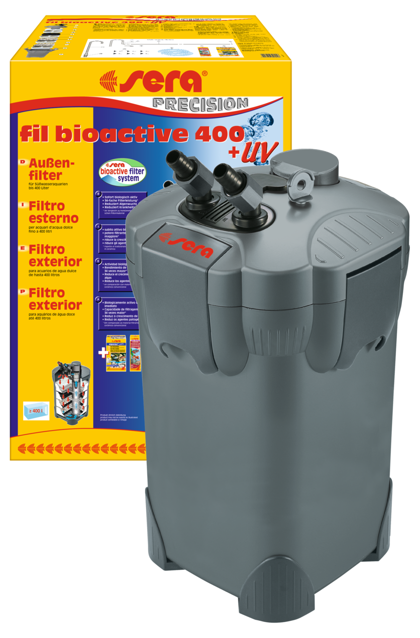 Filtro exterior Sera Fil Bioactive 400-uv