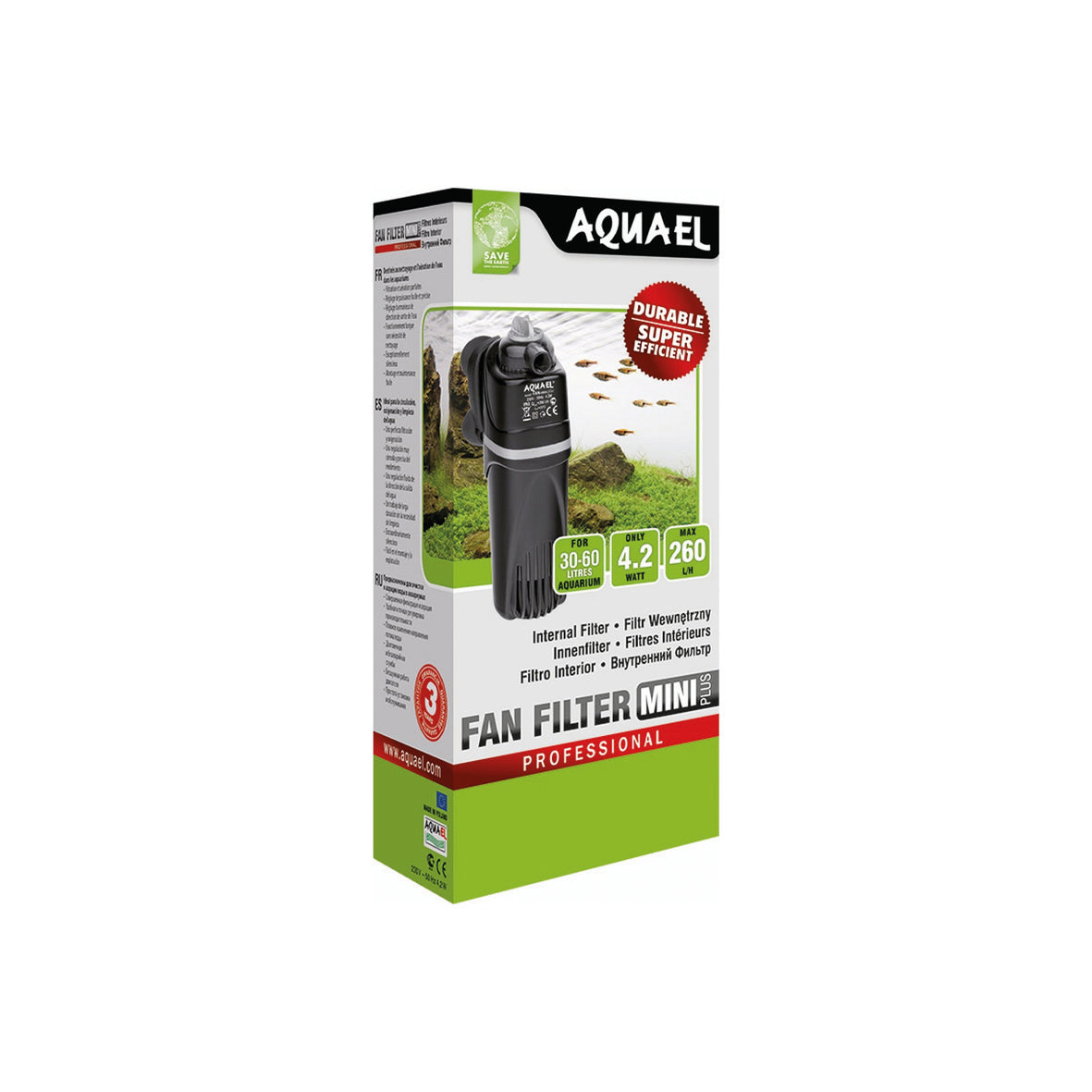 Caja Filtro interno Aquael FAN MINI PLUS