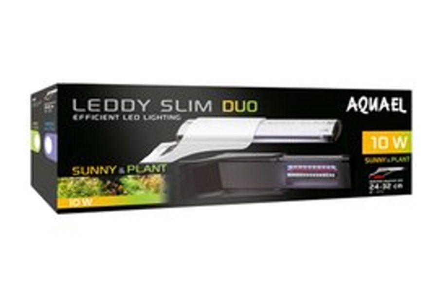 Aquael leddy slim duo sunny plant & night 10 W blanca