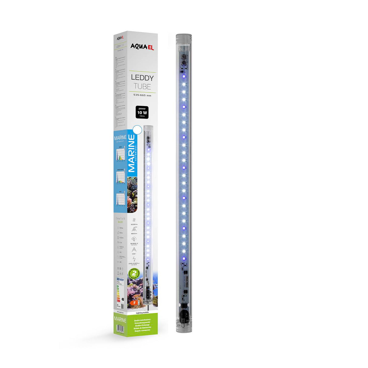 Aquael LEDDY TUBE MARINE DAY&NIGHT 10 W