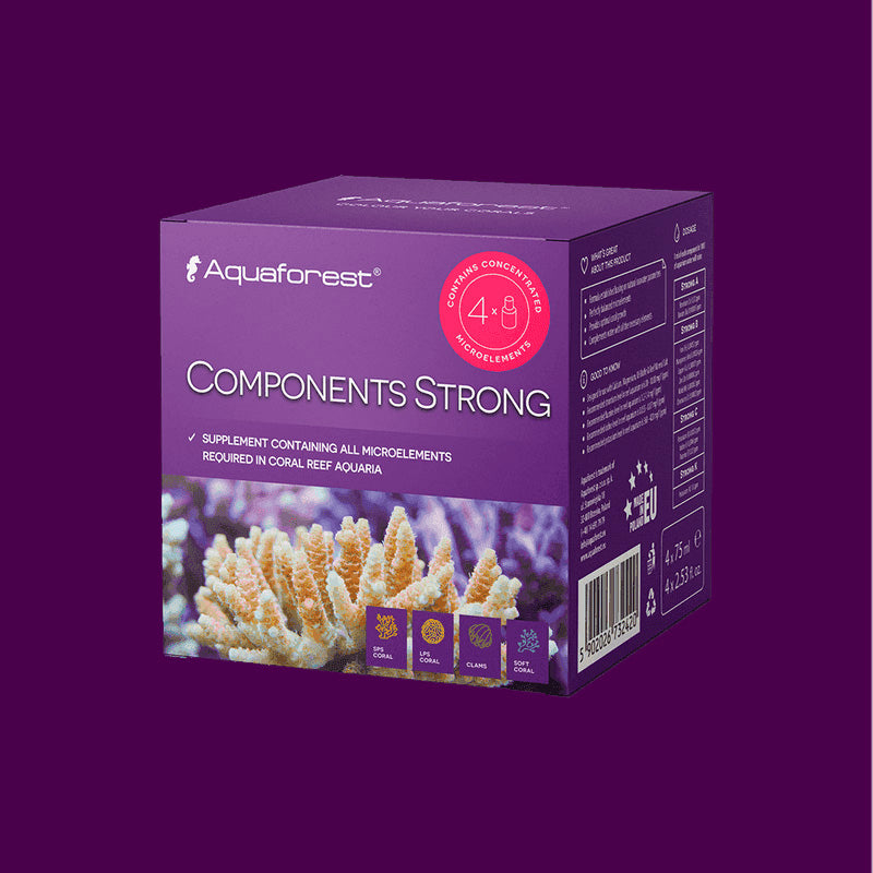 Component Strong caja con 4 envases de 75 ml.