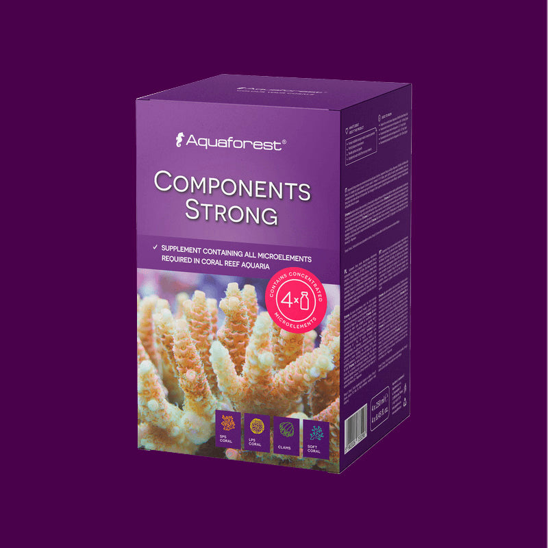 Component Strong caja con 4 envases de 250 ml.