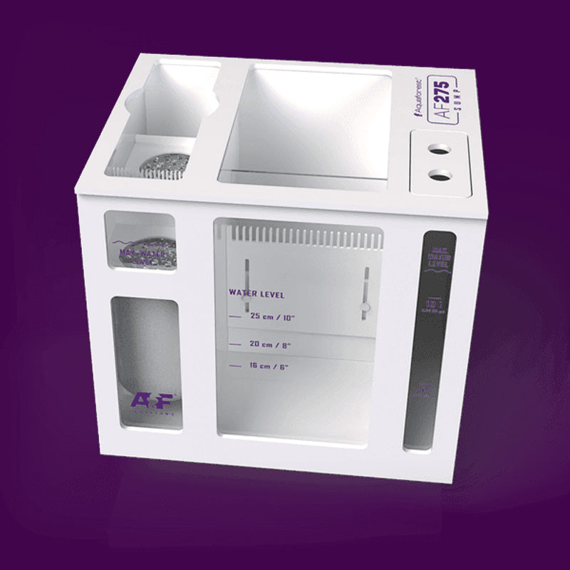 Vista fronta y superior del sumidero Sump AF275