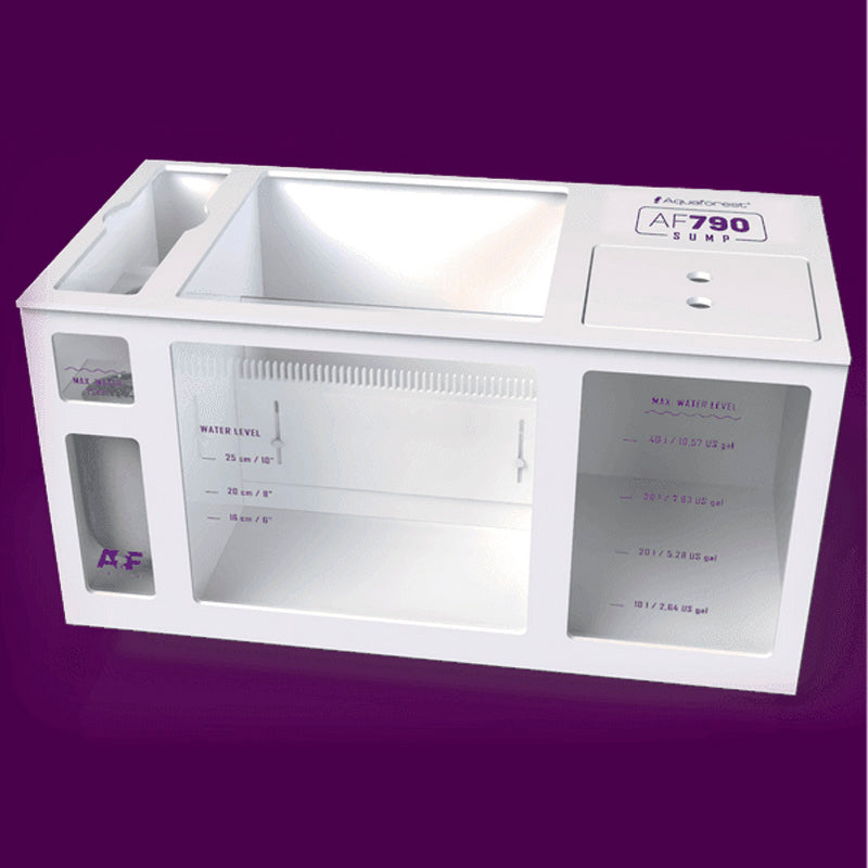 Vista fronta y superior del sumidero Sump AF790