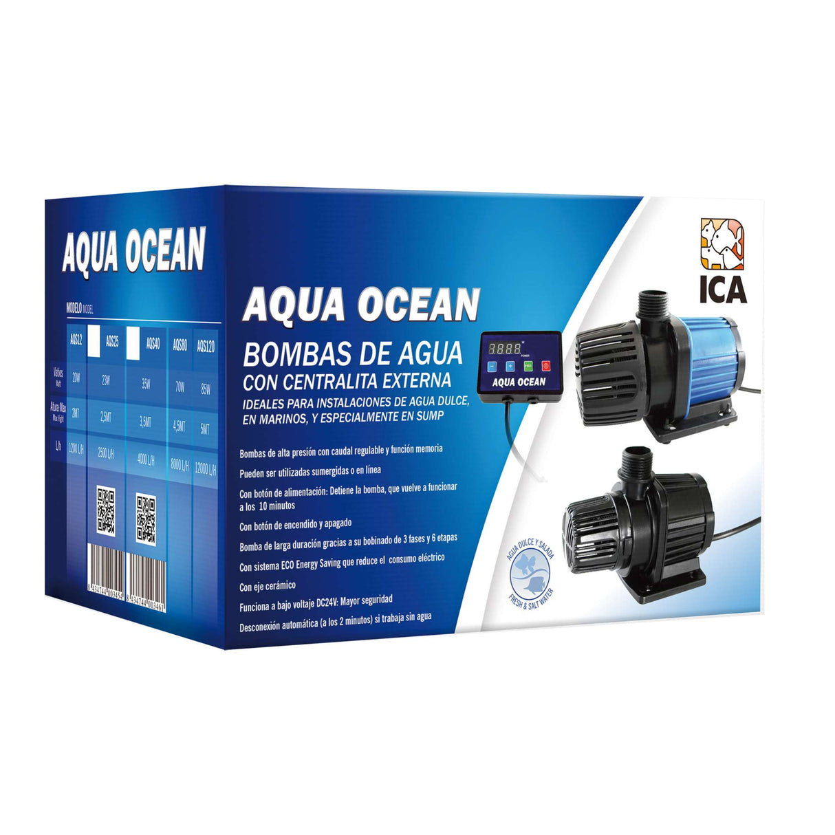 Bombas para Sump de AQUA OCEAN - AQS12