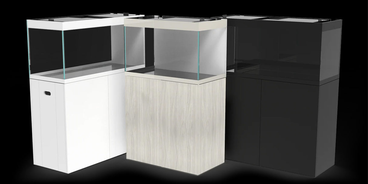 Colores de los modelos de acuario Waterbox Eden con su mesa