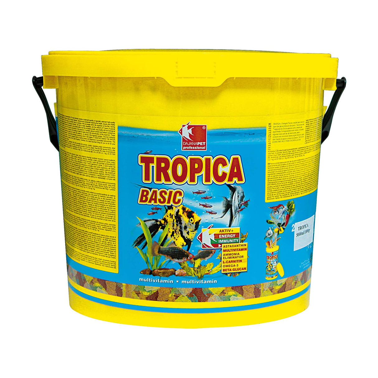 Alimento TROPICA BASIC de DAJANA 5 litros