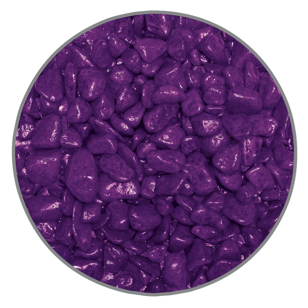 Grava violeta PREMIUM BRILLANTE (7 mm) - GC416