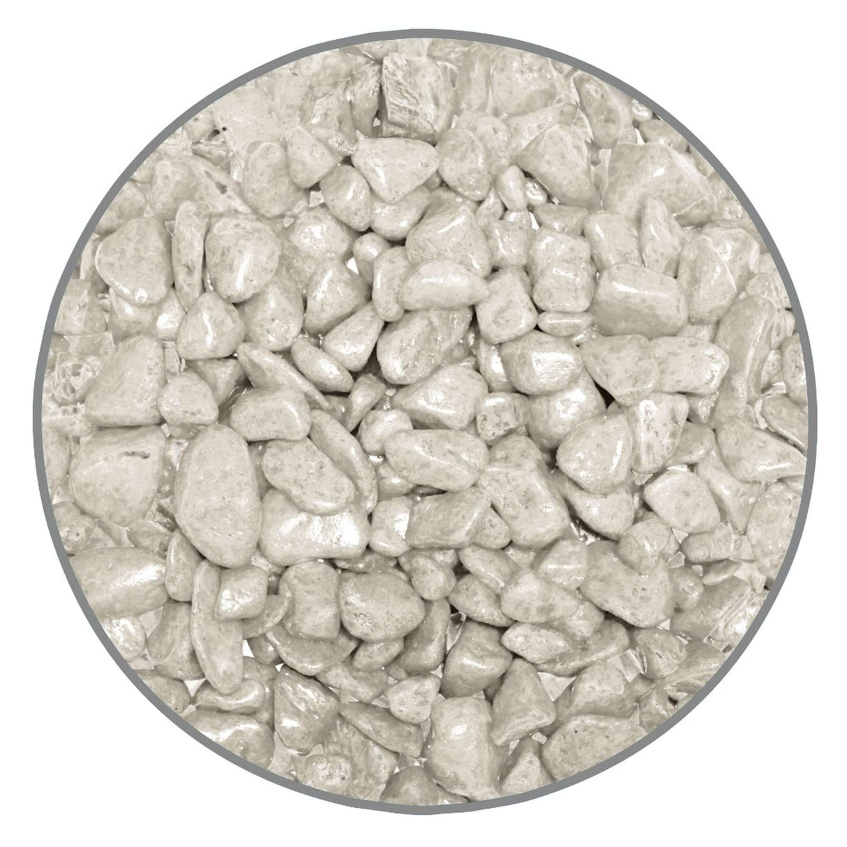Grava blanca PREMIUM BRILLANTE (7 mm) - GC55