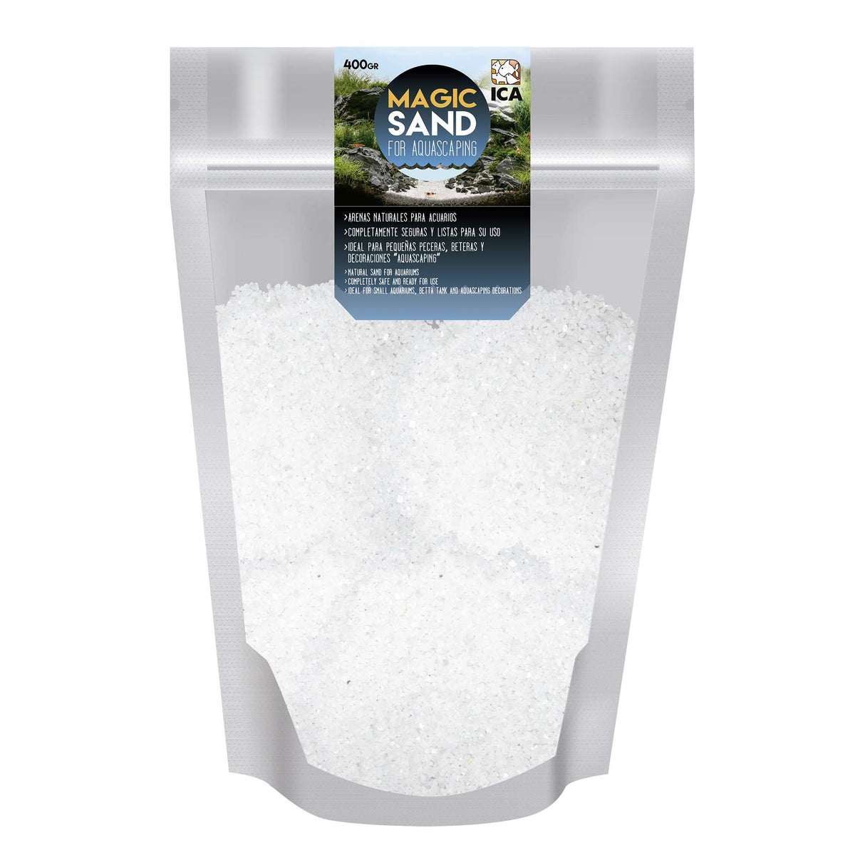 Arena MAGIC SAND blanca (0,3 – 0,45 mm)