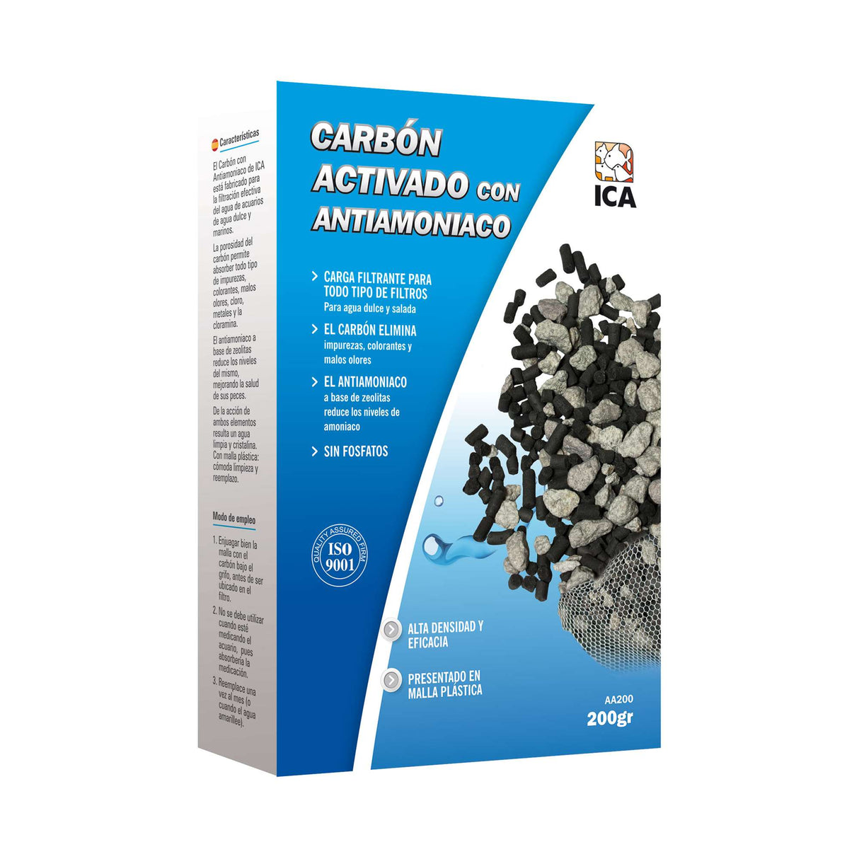 carbon actido mas zeolita