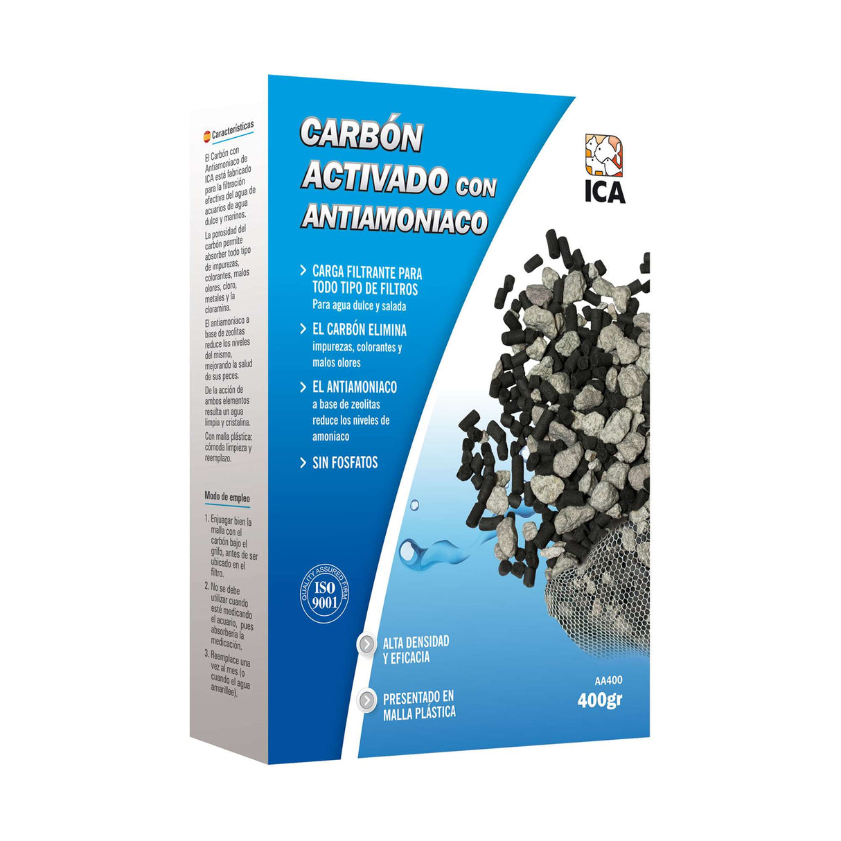carbon actido mas zeolita
