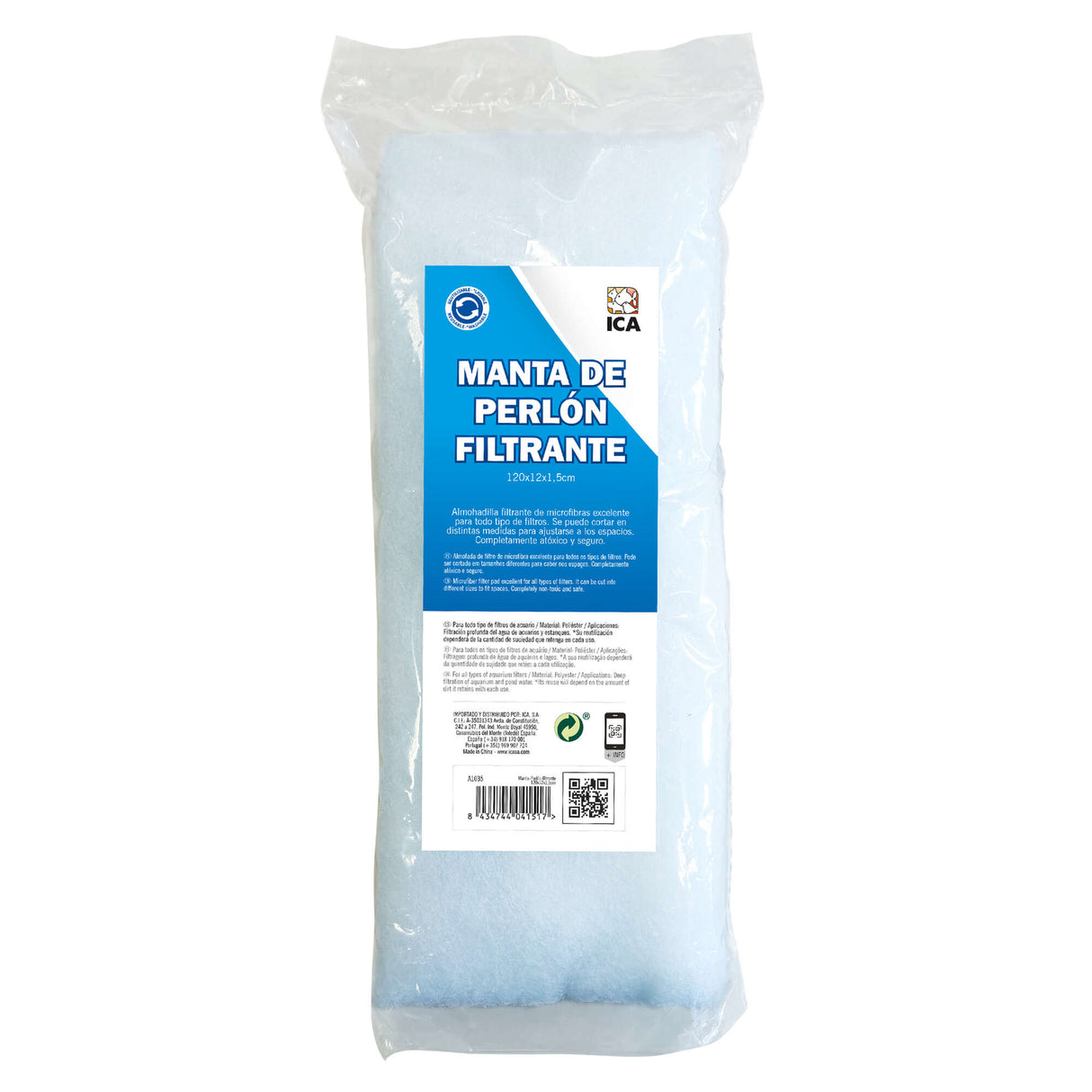 Manta de perlón filtrante - A1035