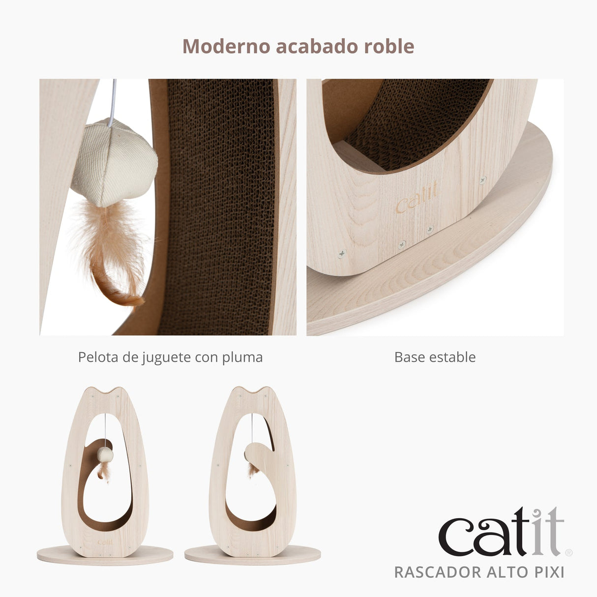 Rascadores de cartón para gatos Catit PIXI