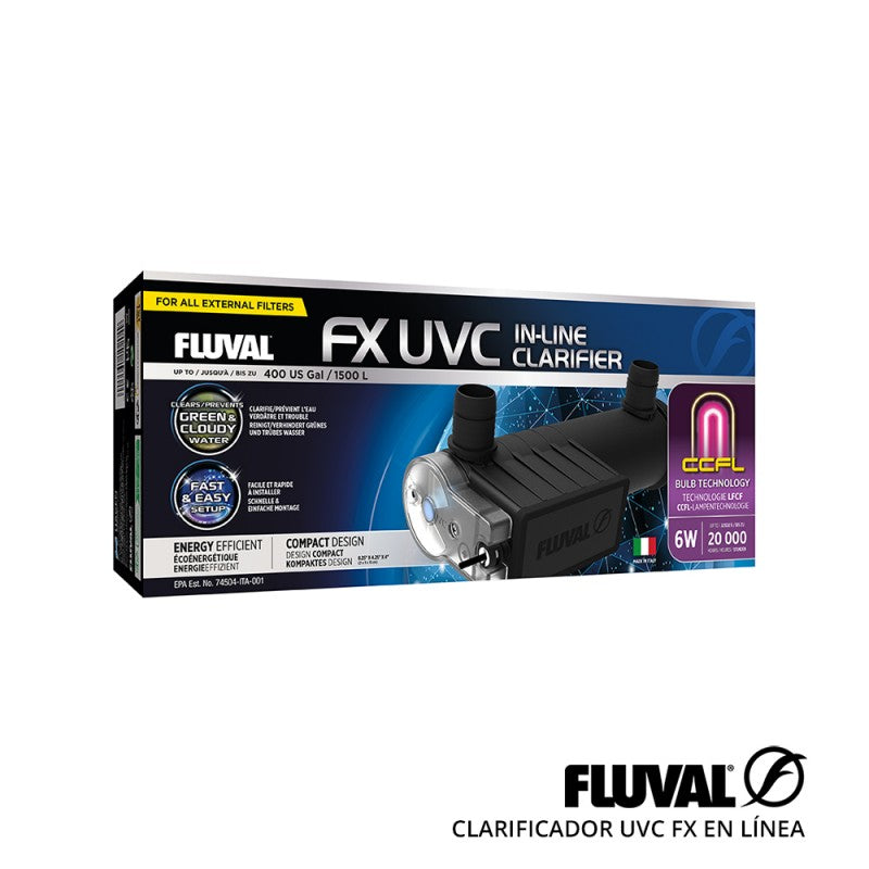 CLARIFICADOR UVC PARA FILTROS FLUVAL FX