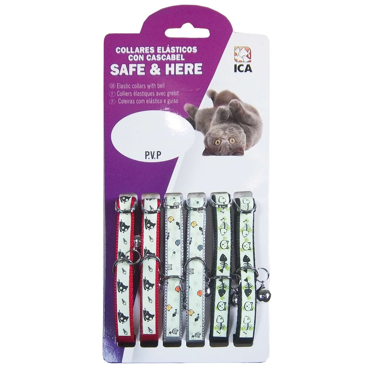 Collar SAFE&HERE para gatos - CLK210