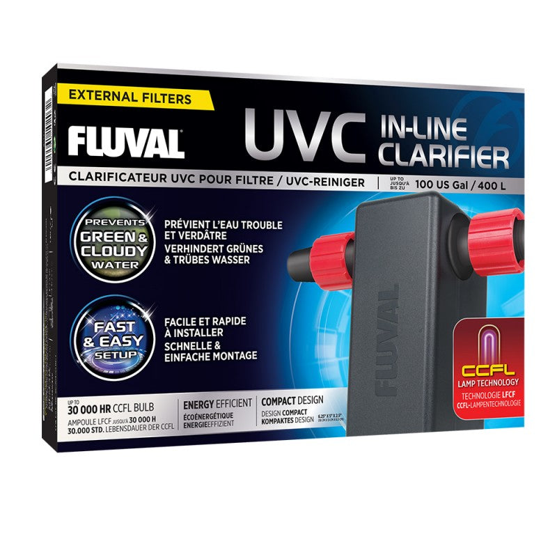 FLUVAL CLARIFICADOR UVC EN LÍNEA