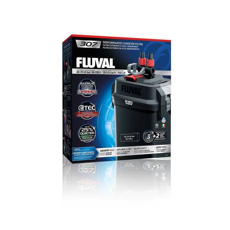 caja fluval 307 filtro externo