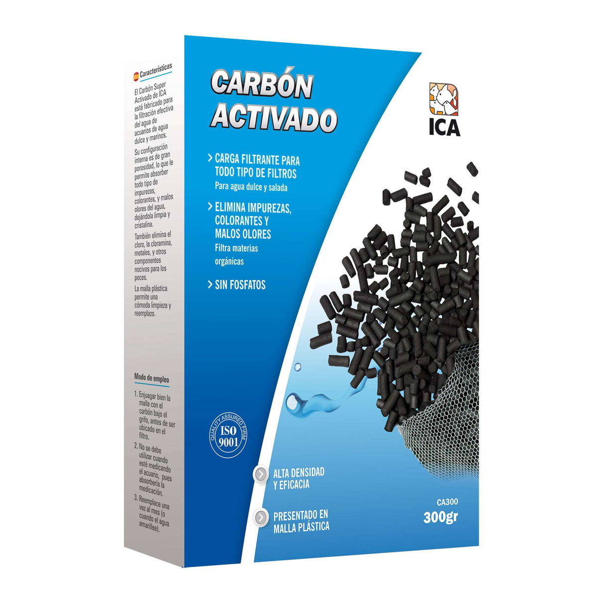 Carbon activado 300 gr