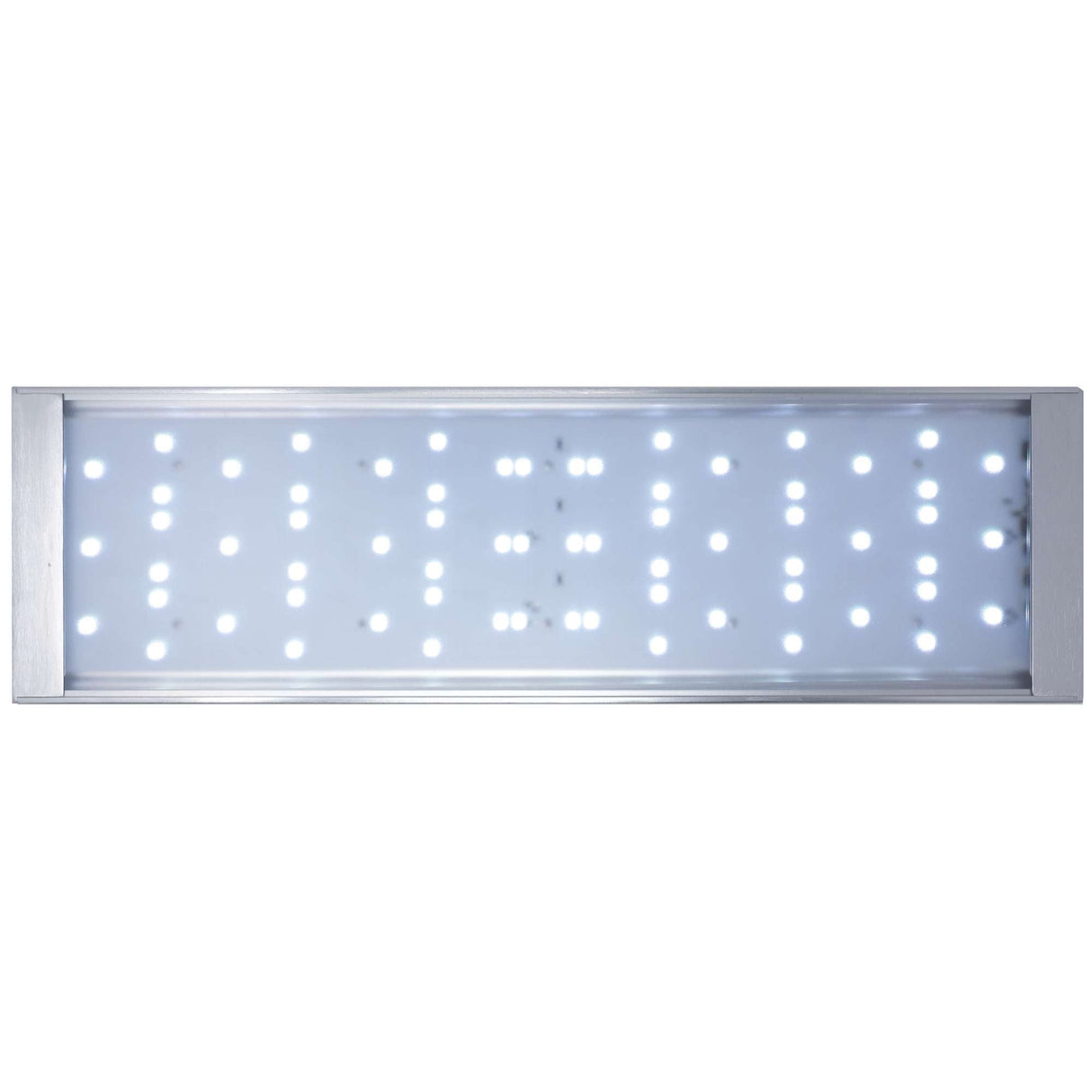 Vista desde abajo de la Pantalla plant light aquascape rgb pro