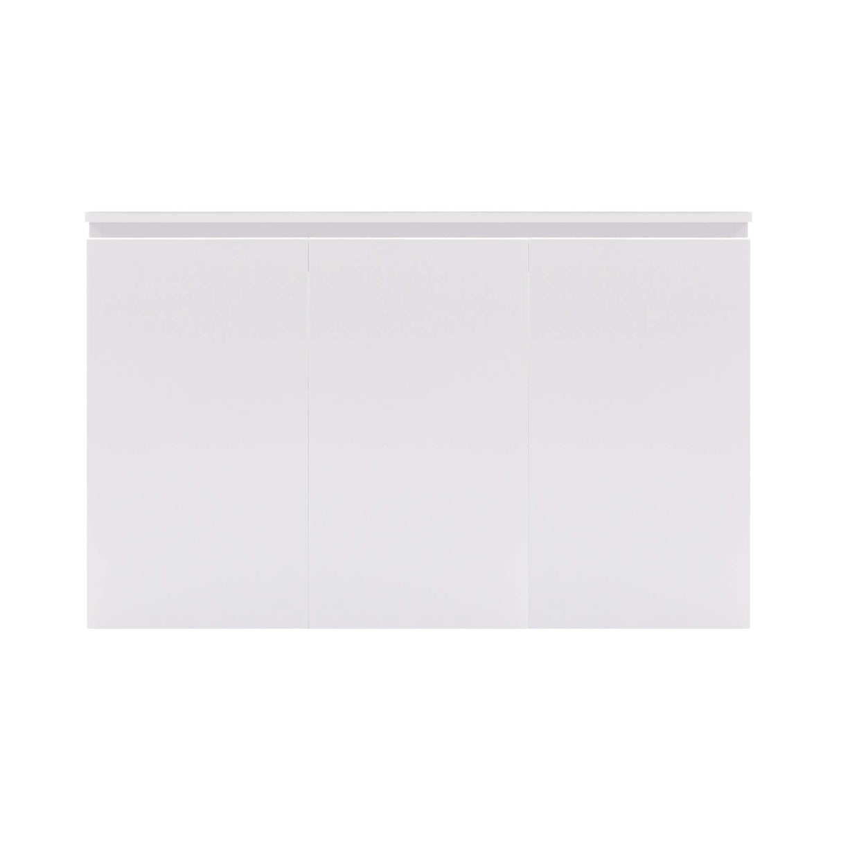 Mesa de color blanco para acuario de 120 cm frontal