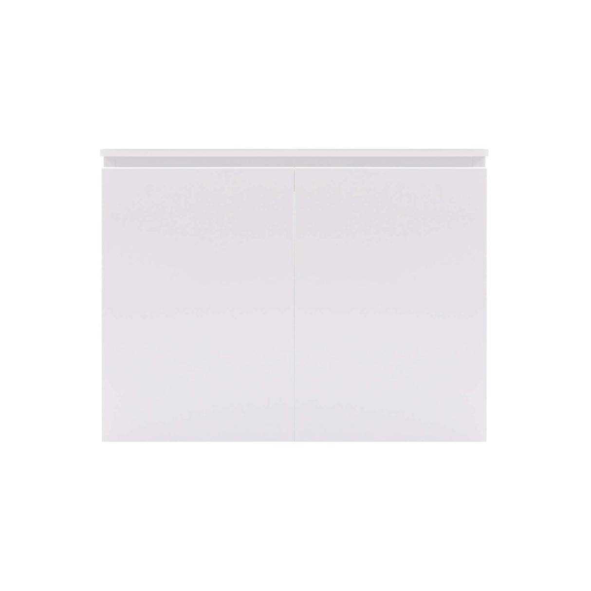 Mesa de color blanco para acuarios de 168 y 200 litros frontal