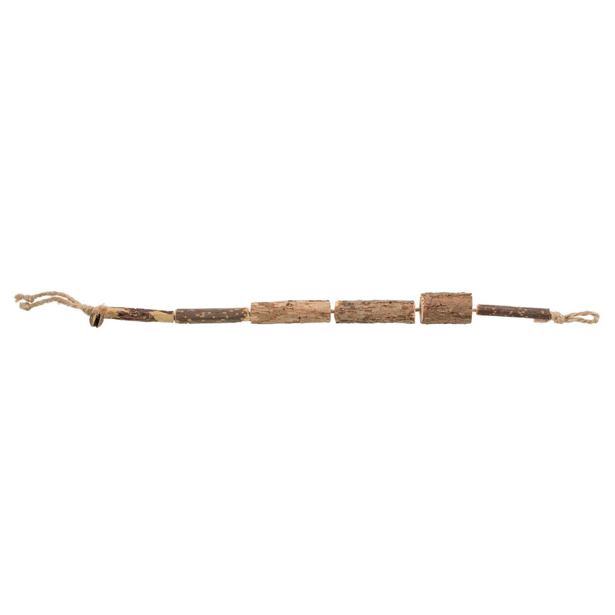Juguete palo natural de matatabi con cuerda para gatos (40 cm) - JGM12