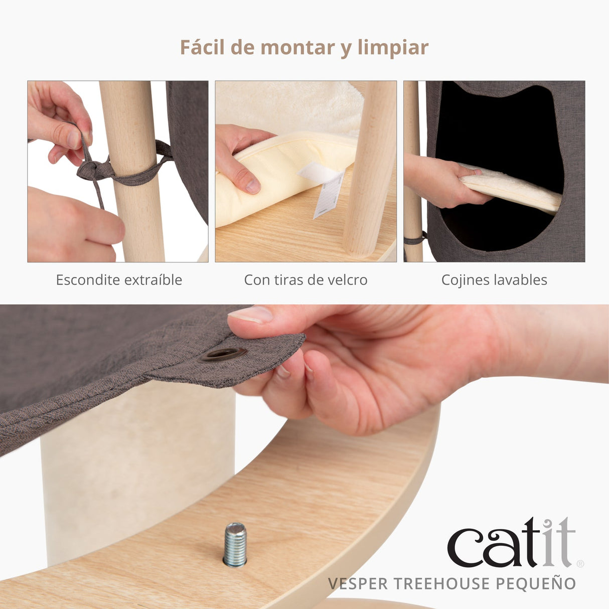 Árbol rascador para gatos Catit Vesper Treehouse