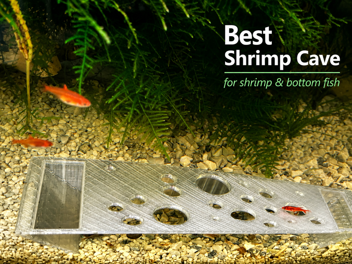 Cueva para Gambas y Peces de Fondo - 24 cm