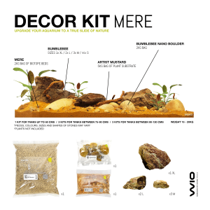 Kit de decoración WIO MERE