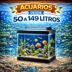 Acuarios de 50 a 149 litros