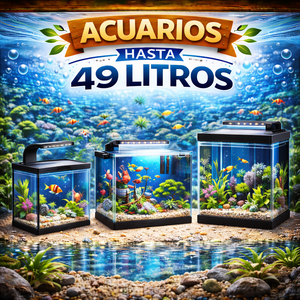 Acuarios hasta 49 litros