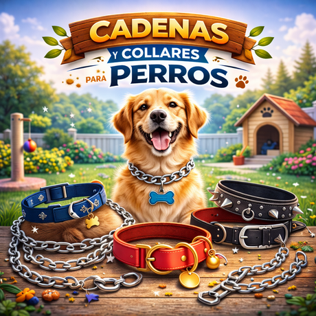 Cadenas y Collares para Perros