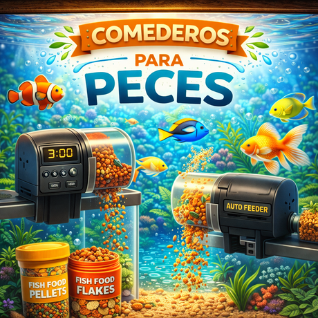 Comederos automáticos para peces
