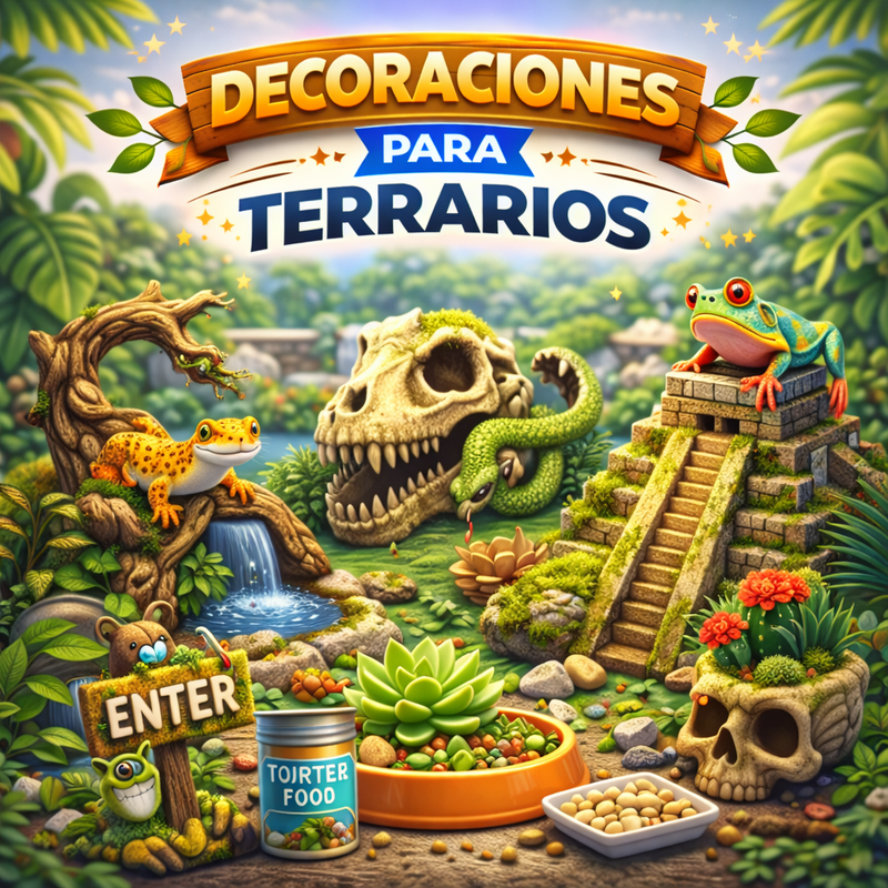 Decoraciones para Terrarios