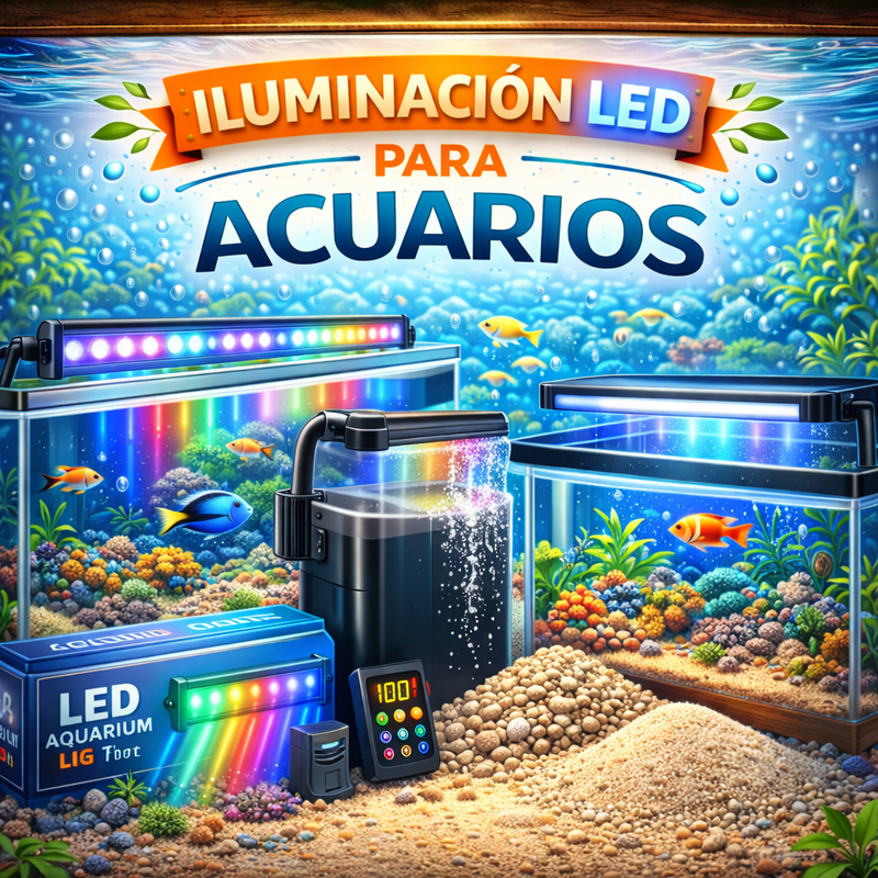 Iluminación LED para acuarios