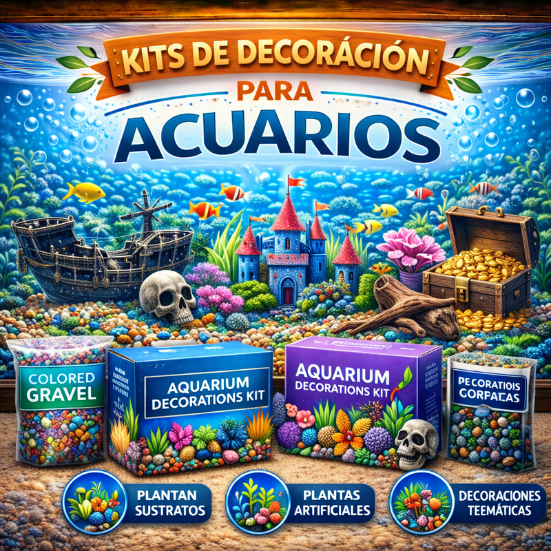 Kits de Decoración para acuarios