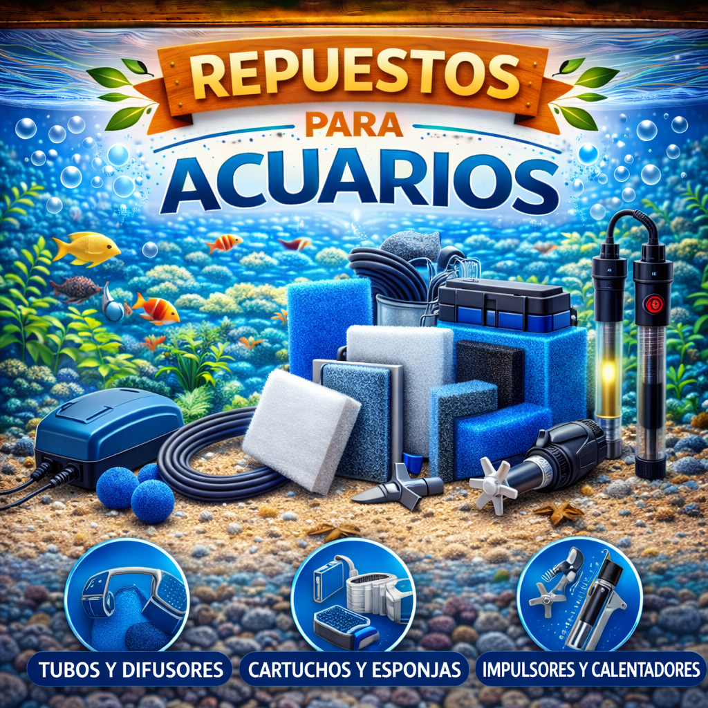 Repuestos para acuarios