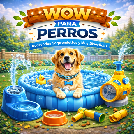“Wow” para Perros: Accesorios Sorprendentes y Muy Divertidos