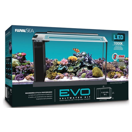 Acuario marino de diseño Fluval Evo