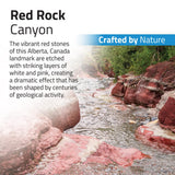 Kit de piedras y grava para acuascaping Fluval - Rojo