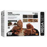 Kit de piedras y grava para acuascaping Fluval - Rojo